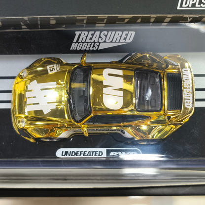 Inno64 Porsche RWB 993 Gold Chrome Chase TASKL 2025 1/64 Die Cast