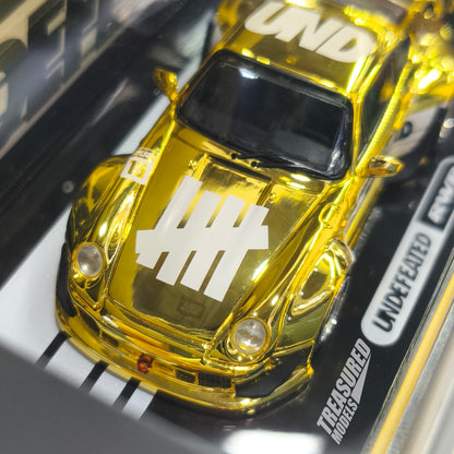 Inno64 Porsche RWB 993 Gold Chrome Chase TASKL 2025 1/64 Die Cast