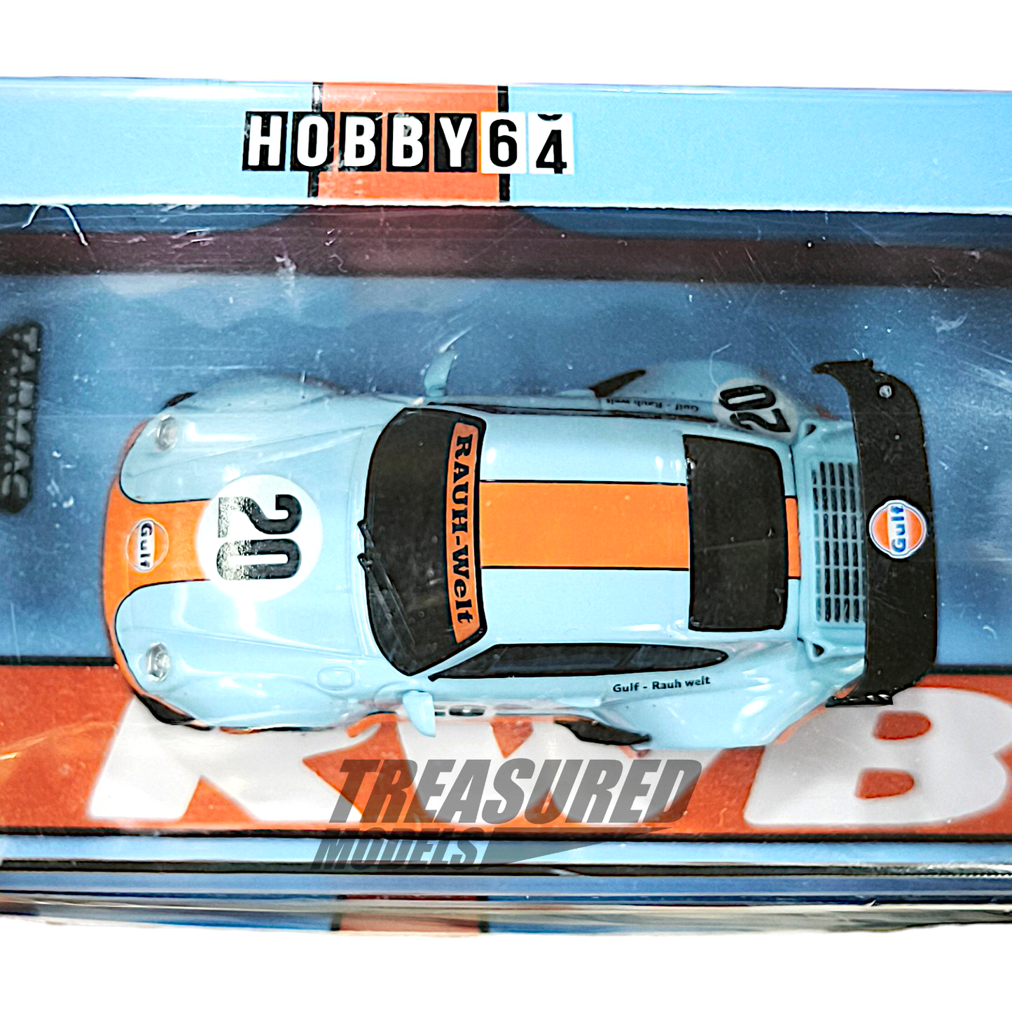 Tarmac Works Porsche RWB 993 Gulf Special Edition 1/64 Diecast