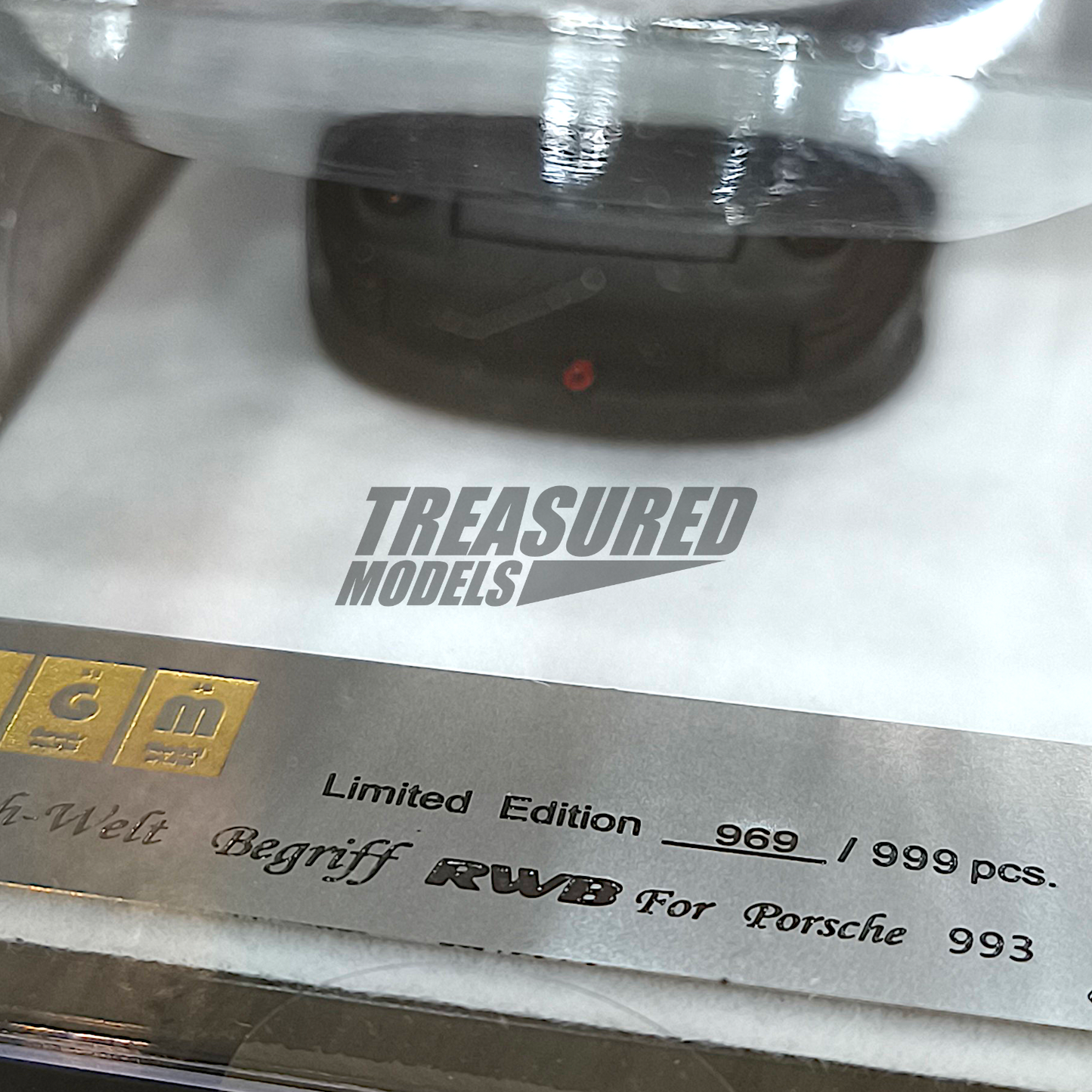 PGM Porsche RWB 993 Matte Black PGM-640312 1/64 Diecast