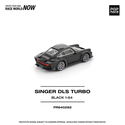 *Pre-Order* Pop Race Porsche Singer DLS Turbo Black PR640292 1/64 Die Cast