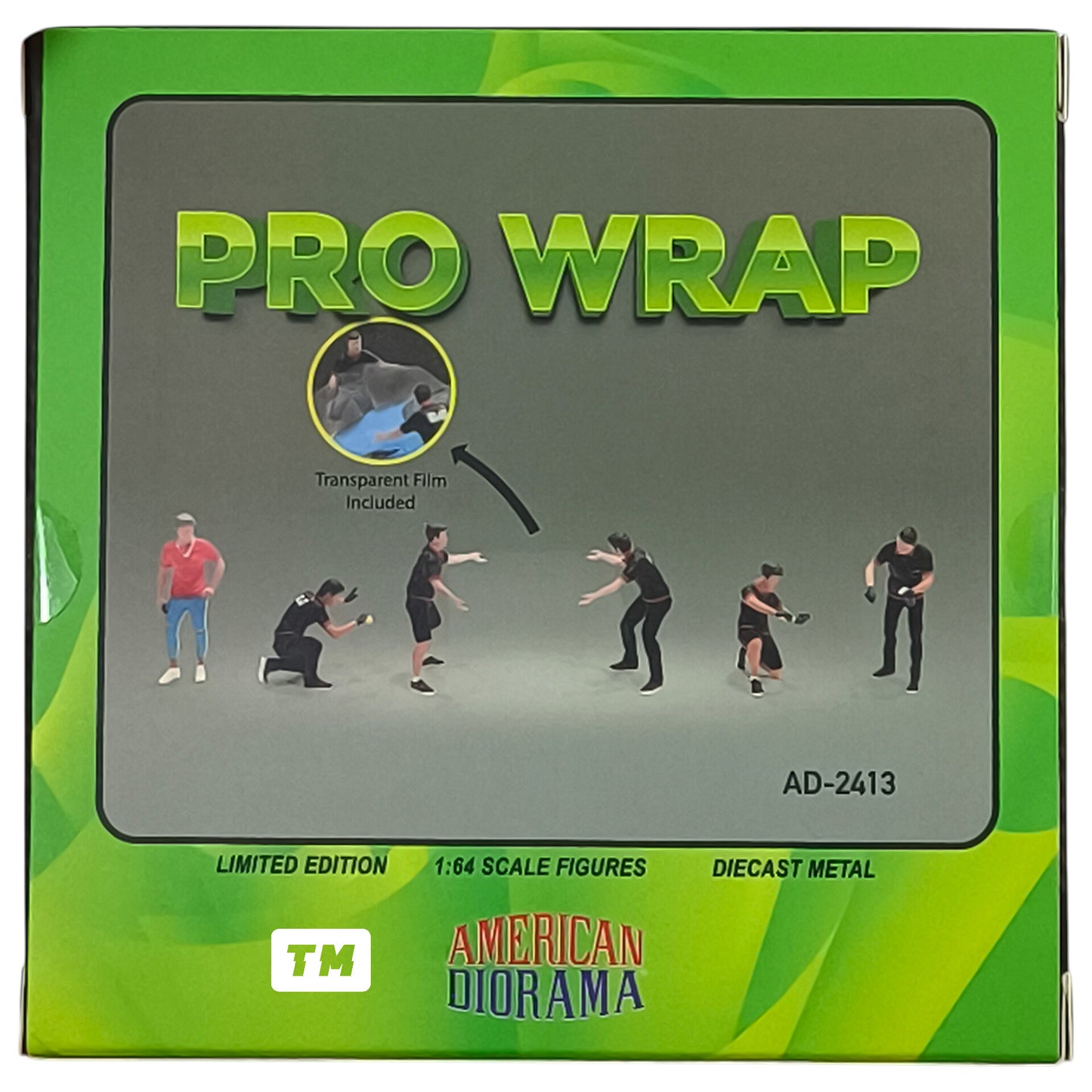 American Diorama Pro Wrap AD-2413 1/64 Figure