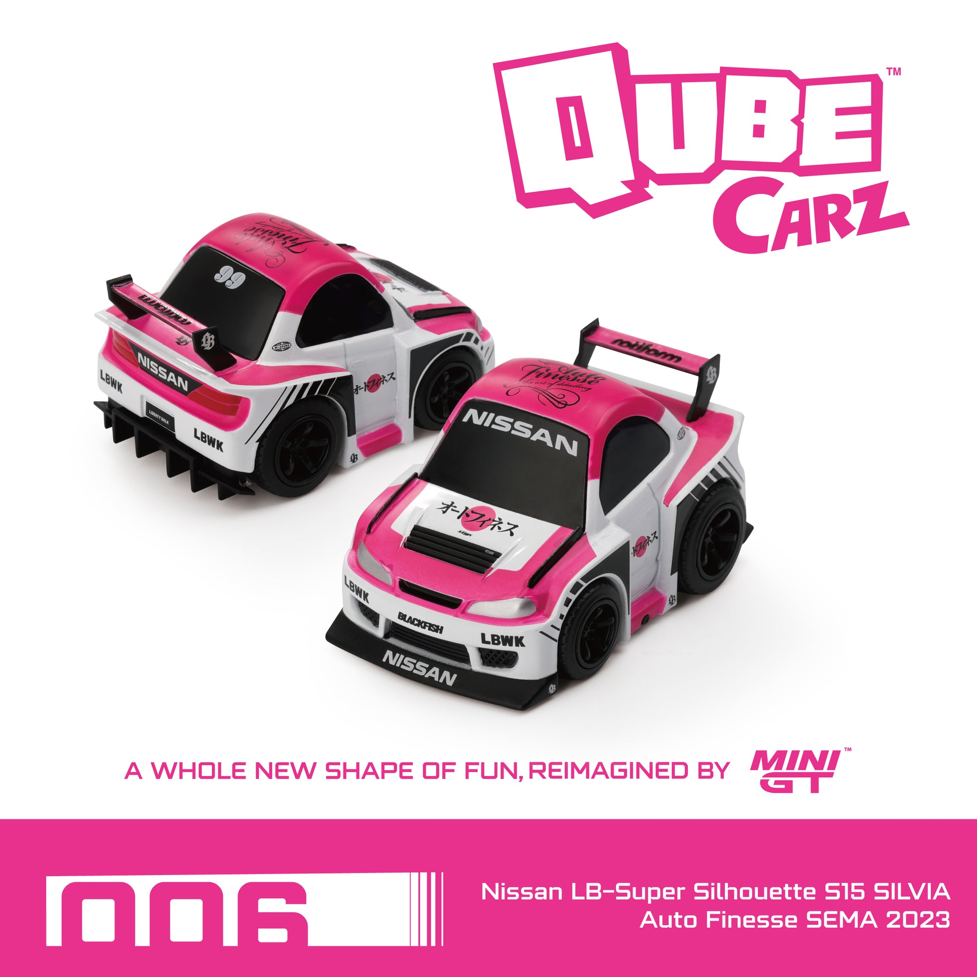 Qube Carz Nissan LB-Super Silhouette S15 SILVIA Auto Finesse SEMA 2023 QZ00502