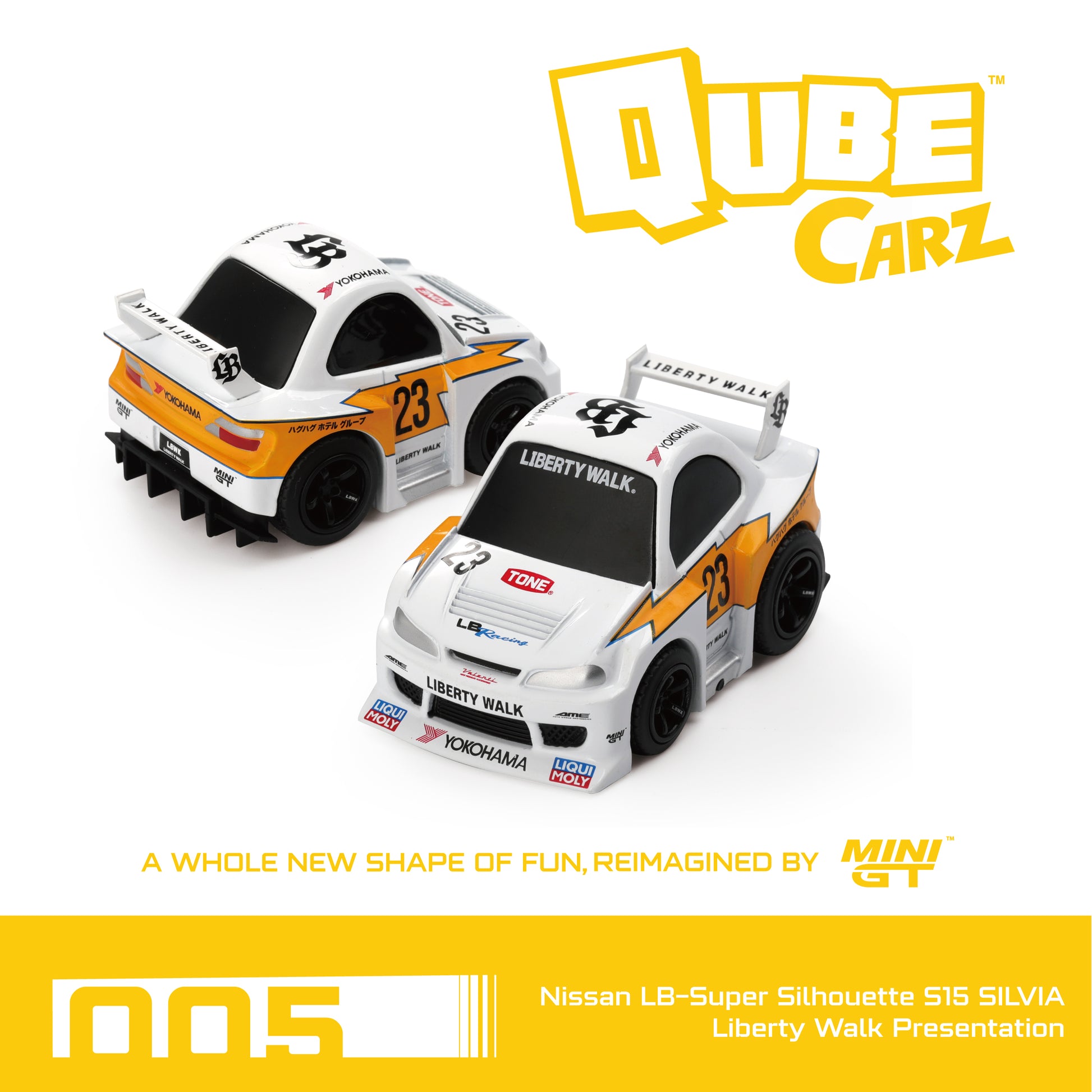 Qube Carz Nissan LB-Super Silhouette S15 SILVIA Liberty Walk Presentation QZ00501