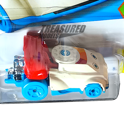 Hot Wheels Quick Chat White 2025 Main Line Experimotors 1/64 Diecast