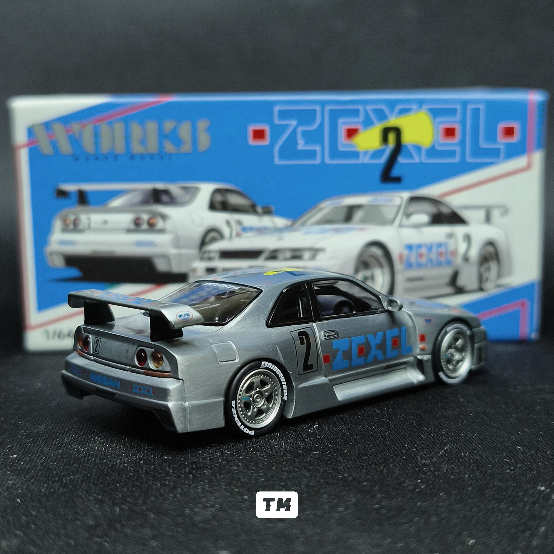CHASE! Works Model R33 JGTC 1995 ZEXEL #2 TMCS 2026 W640013 1/64