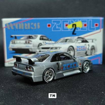 CHASE! Works Model R33 JGTC 1995 ZEXEL #2 TMCS 2026 W640013 1/64 Diecast
