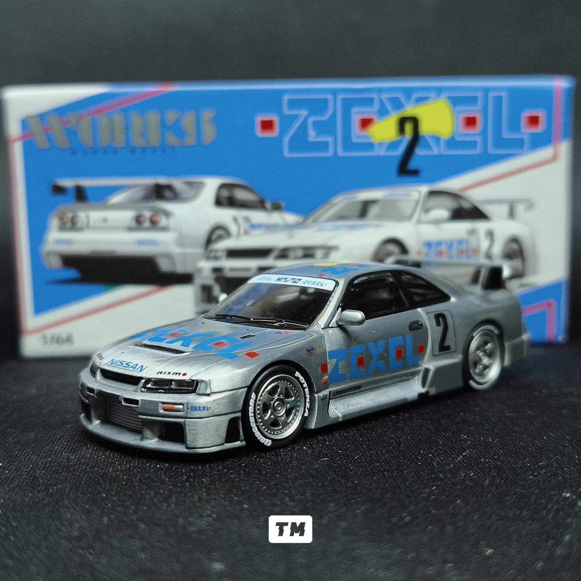 CHASE! Works Model R33 JGTC 1995 ZEXEL #2 TMCS 2026 W640013 1/64