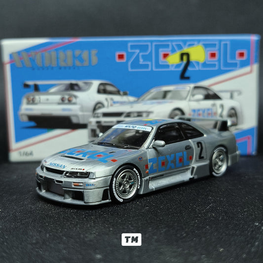 CHASE! Works Model R33 JGTC 1995 ZEXEL #2 TMCS 2026 W640013 1/64 Diecast