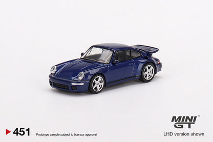 Mini GT RUF CTR Anniversary Dark Blue Blister Packaging MGT00451-BL 1/64 Diecast