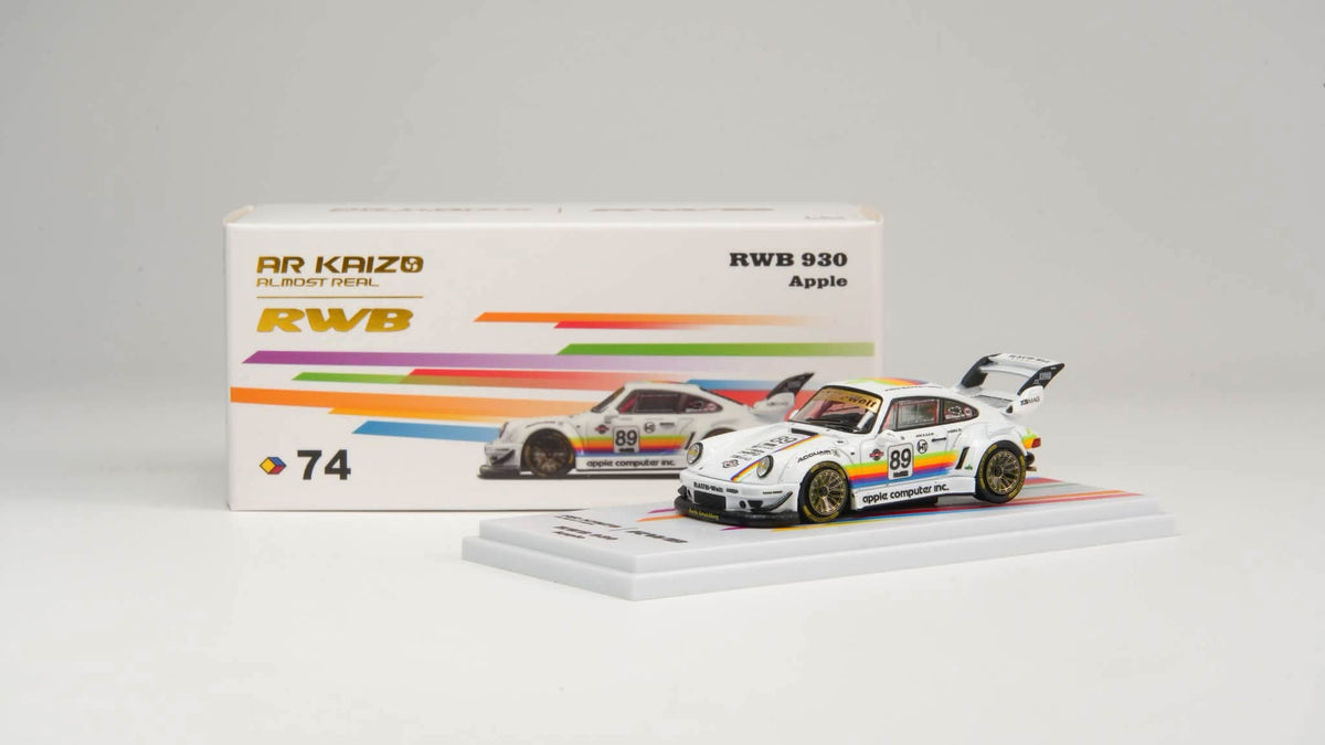 [Pre-Order] Almost Real AR Box RWB 930 Apple 74 6K0000301 1/64 Diecast