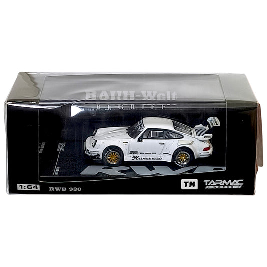 Tarmac Works RWB 930 Kamiwaza White T64-015-WH 1/64 Diecast