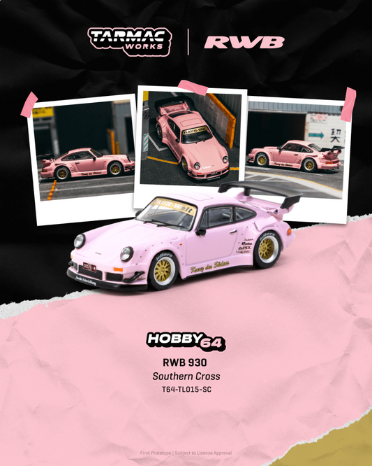 Tarmac Works RWB 930 Southern Cross T64-TL015-SC 1/64 Diecast