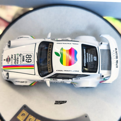 PGM RWB 964 Apple White Deluxe Edition PGM640010 1/64 Diecast