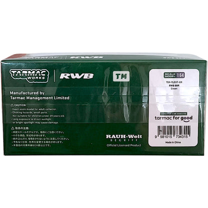 Tarmac Works RWB 964 Green T64-TL037-GR 1/64 Diecast