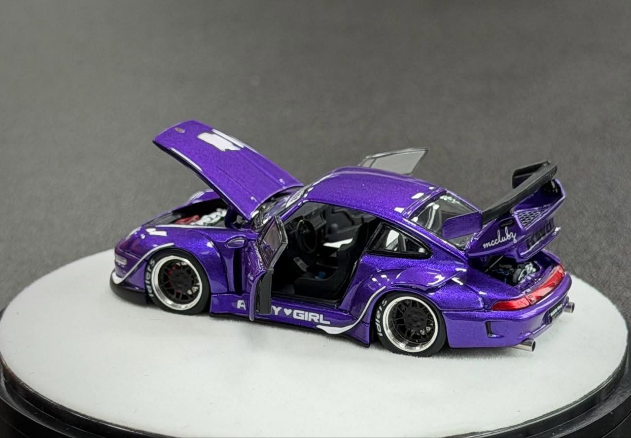 PGM RWB 993 Army Girl Deluxe Overseas Edition PGM640314 1/64 Diecast