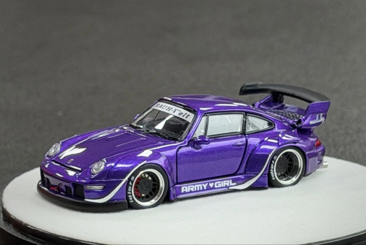 PGM RWB 993 Army Girl Deluxe Overseas Edition PGM640314 1/64 Diecast