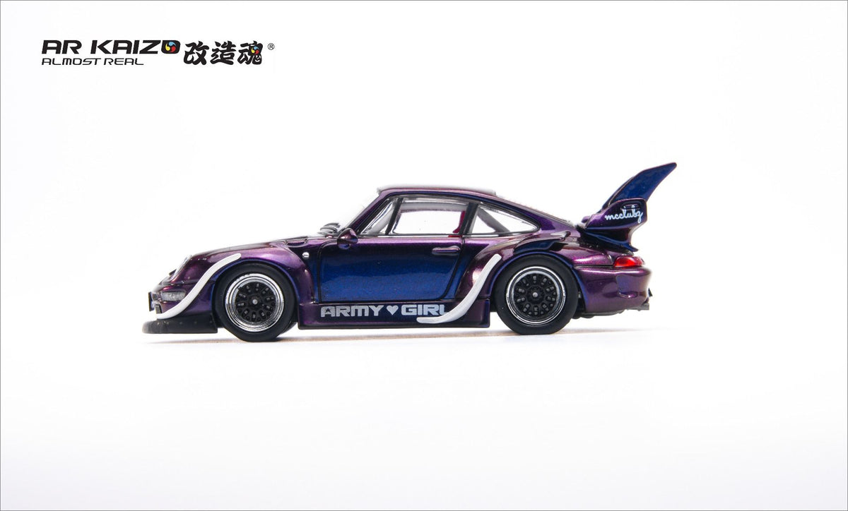 Almost Real AR Box RWB 993 ARMY GIRL 29 6K0000201 1/64 Diecast