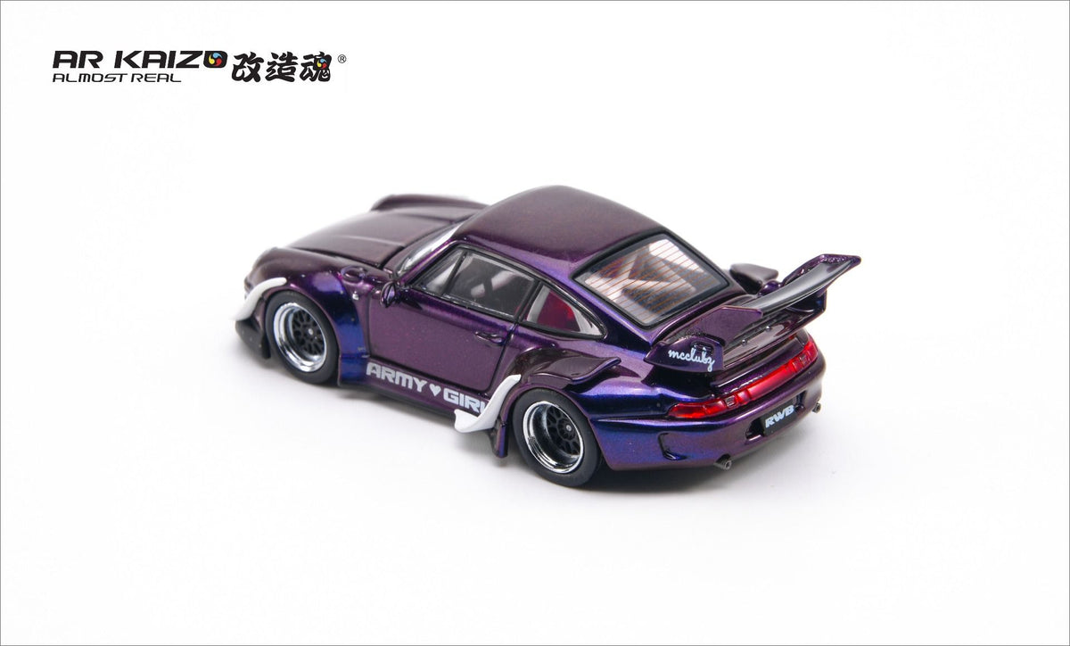 Almost Real AR Box RWB 993 ARMY GIRL 29 6K0000201 1/64 Diecast