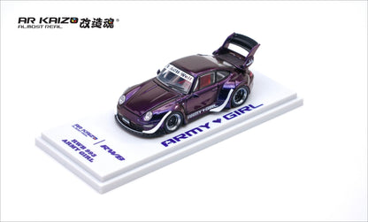 Almost Real AR Box RWB 993 ARMY GIRL 29 6K0000201 1/64 Diecast