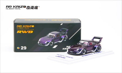 Almost Real AR Box RWB 993 ARMY GIRL 29 6K0000201 1/64 Diecast