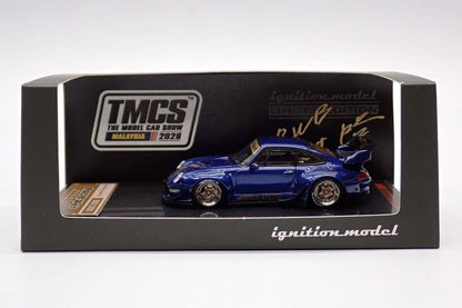 Ignition Model RWB 993 Blue Metallic TMCS 2026 4143 1/64 Diecast
