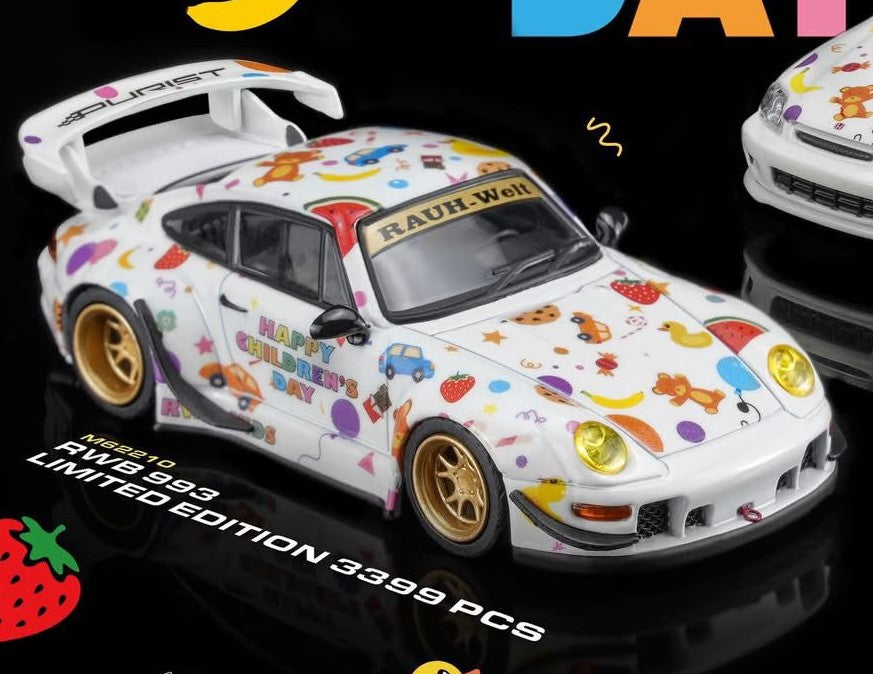 MotorHelix RWB 993 Childrens Day Edition M62210 1/64 Diecast