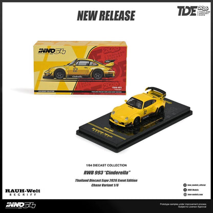 Inno64 RWB 993 Cinderella TDE 2026 Event Edition 1/64 Diecast