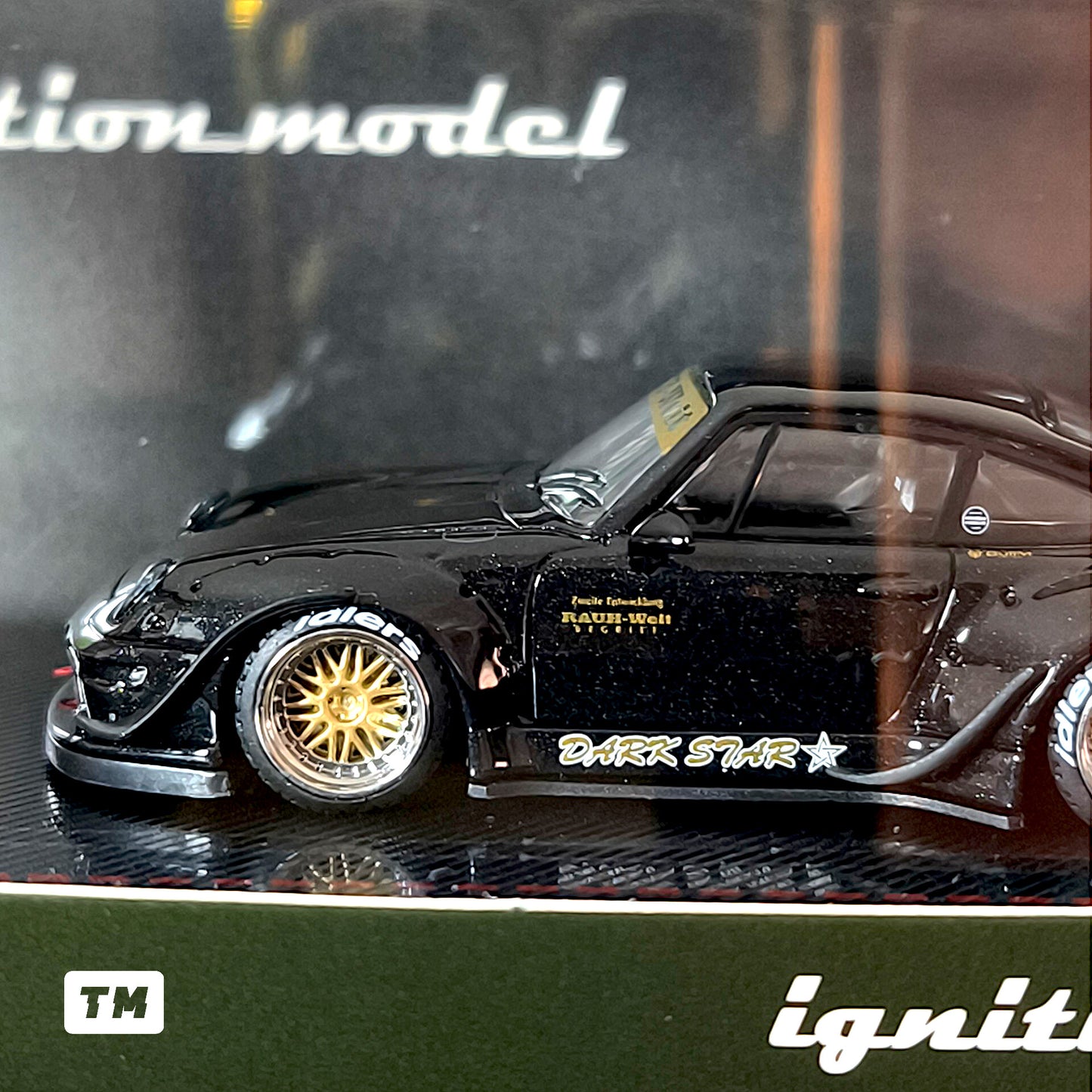 Ignition Model RWB 993 Dark Star Black IG3870 1/64 Diecat