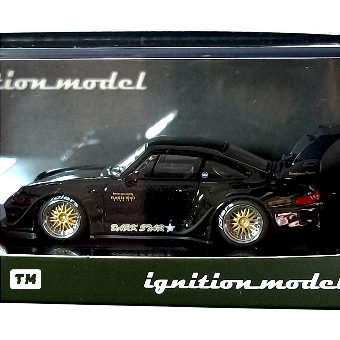 Ignition Model RWB 993 Dark Star Black IG3870 1/64 Diecat