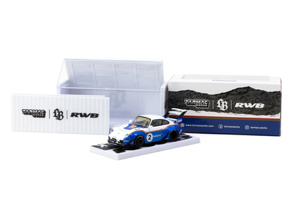 Tarmac Works RWB 993 Liberty Walk with Container Packaging 1/64 Diecast