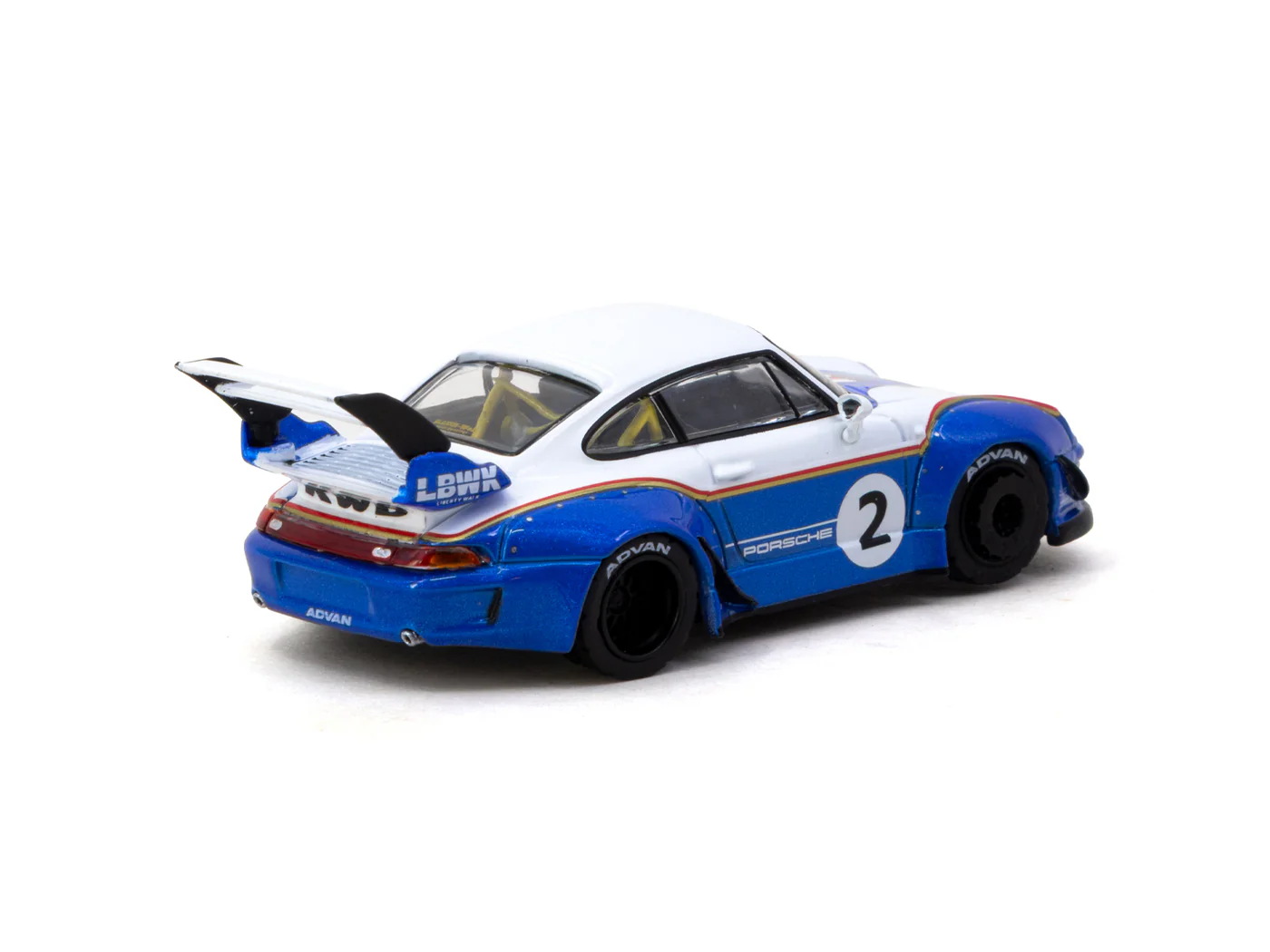 Tarmac Works RWB 993 Liberty Walk with Container Packaging 1/64 Diecast