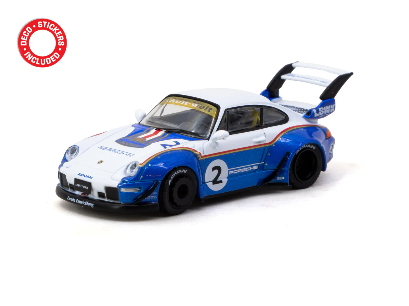 Tarmac Works RWB 993 Liberty Walk with Container Packaging 1/64 Diecast