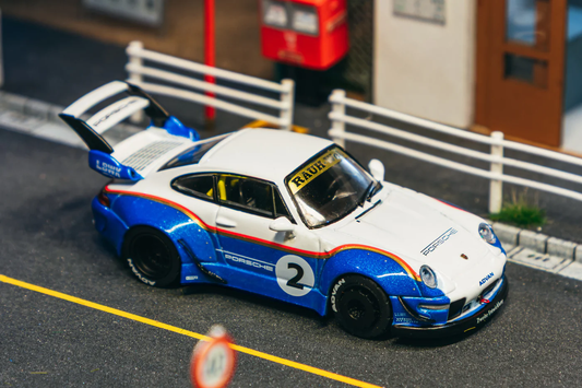 Tarmac Works RWB 993 Liberty Walk with Container Packaging 1/64 Diecast