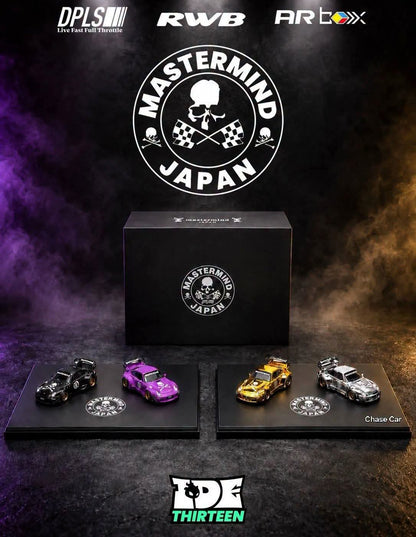 ALMOST REAL AR BOX RWB 993 Mastermind Japan 2pcs Box Set DPLS IDE 2026 1/64 Diecast