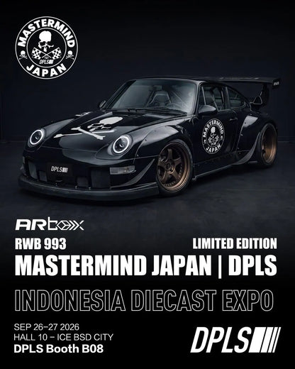 ALMOST REAL AR BOX RWB 993 Mastermind Japan 2pcs Box Set DPLS IDE 2026 1/64 Diecast