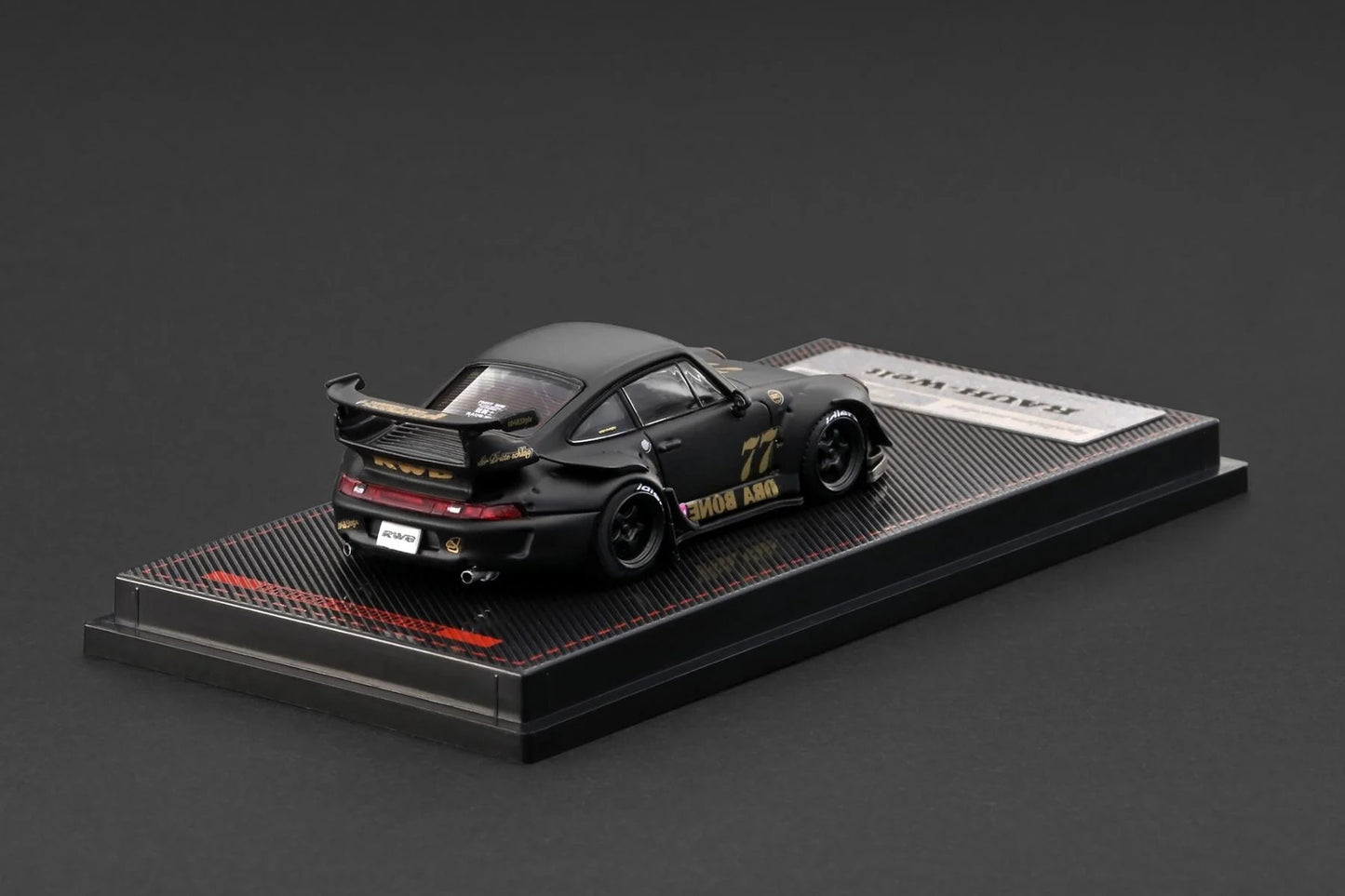 [Pre-Order] Ignition Model RWB 993 Matte Black IG4212 1/64 Diecast
