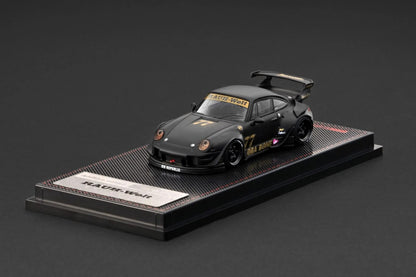 [Pre-Order] Ignition Model RWB 993 Matte Black IG4212 1/64 Diecast