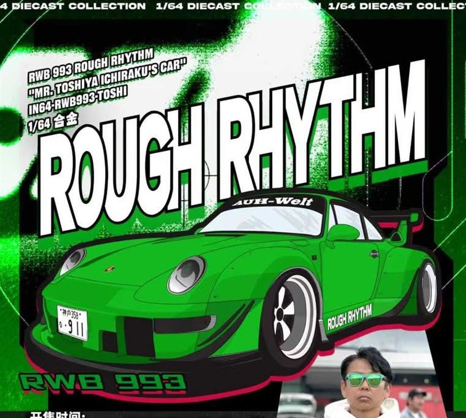 Inno64 RWB 993 Mr. Toshiya Ichiraku Cool Car Show 2026 1/64 Diecast