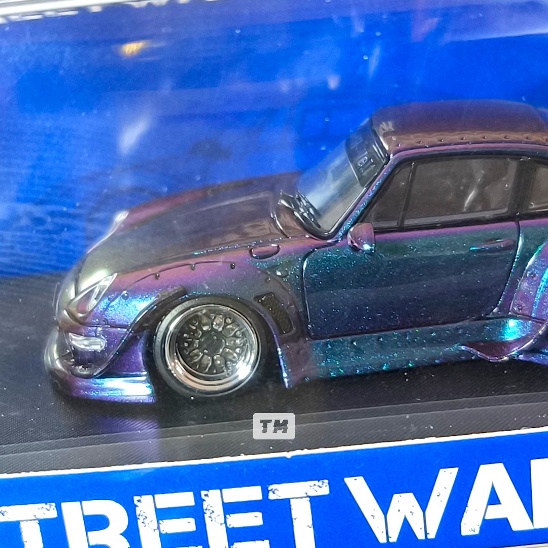 Street Warrior RWB 993 Purple Chameleon 1/64 Diecast