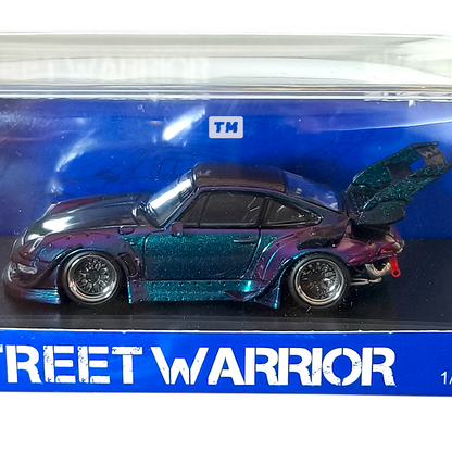 Street Warrior RWB 993 Purple Chameleon 1/64 Diecast