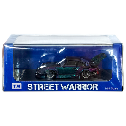 Street Warrior RWB 993 Purple Chameleon 1/64 Diecast