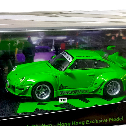 Tarmac Works RWB 993 Rough RRhythm Hong Kong Exclusive Model T64-017-RR 1/64 Diecast