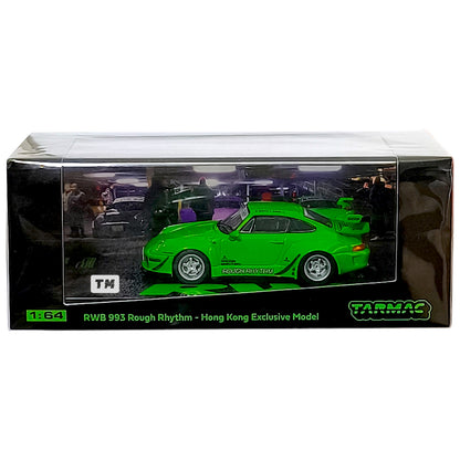 Tarmac Works RWB 993 Rough RRhythm Hong Kong Exclusive Model T64-017-RR 1/64 Diecast