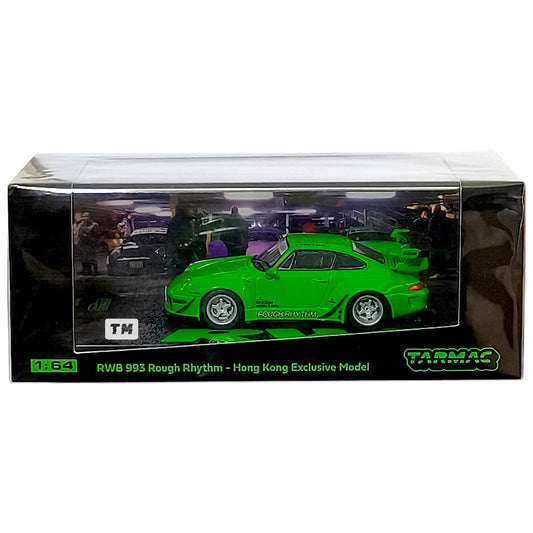 Tarmac Works RWB 993 Rough Rhythm Hong Kong Exclusive Model T64-017-RR 1/64 Diecast