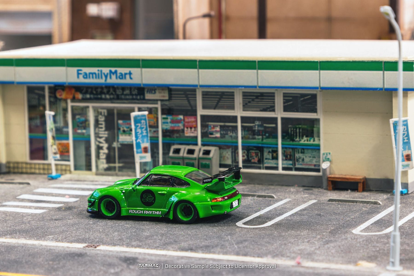 Tarmac Works RWB 993 Rough Rhythm Fuel Fest Student Driver T64-017-SD 1/64 Diecast