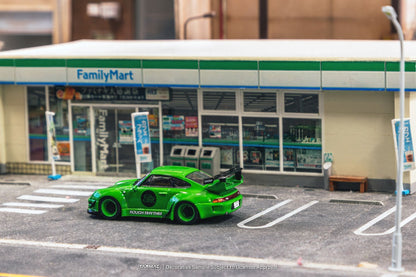 Tarmac Works RWB 993 Rough Rhythm Fuel Fest Student Driver T64-017-SD 1/64 Diecast