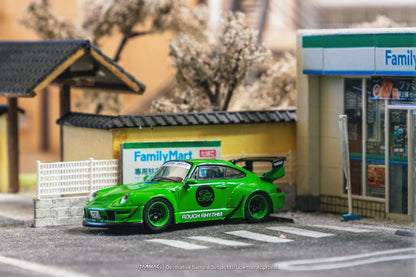 Tarmac Works RWB 993 Rough Rhythm Fuel Fest Student Driver T64-017-SD 1/64 Diecast