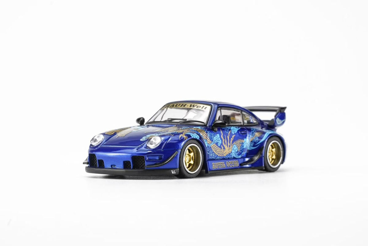 MOTORHELIX RWB 993 Royal Ocean M62206 1/64 Diecast