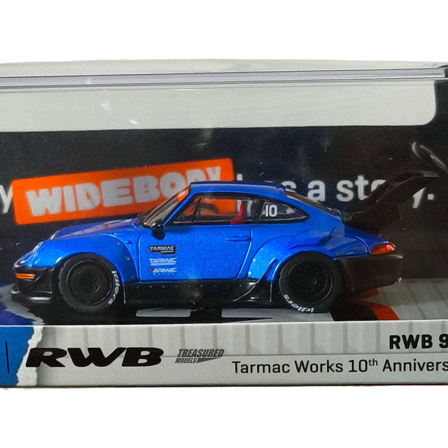 Tarmac Works RWB 993 Tarmac Works 10th Anniversary T64-TL017-10TH 1/64 Diecast
